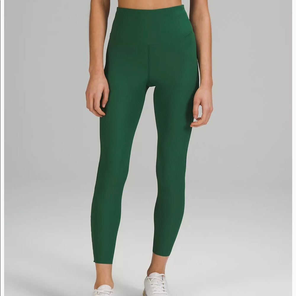 Base Pace High Rise Ribbed Tight 25”